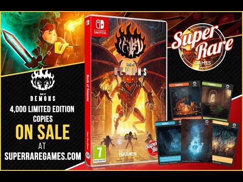 Book of Demons 📔 Nintendo Switch trailer 👹 Super Rare Games