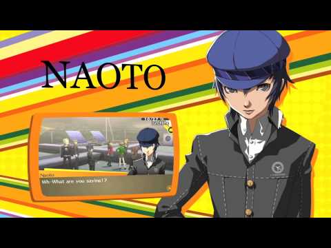 Persona 4 Golden - Personnages & Gameplay