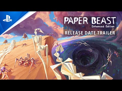 Paper Beast Enhanced Edition - Release Date Trailer | PS5 & PS VR2 Games