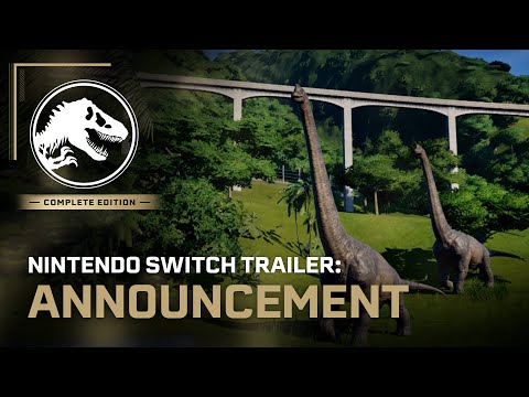 Jurassic World Evolution: Complete Edition | Nintendo Switch Announcement Trailer