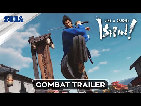 Like a Dragon: Ishin! | Combat Trailer (FR)