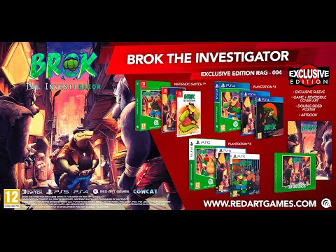 BROK: The InvestiGator | Exclusive Edition | PS4, PS5 and Nintendo Switch!