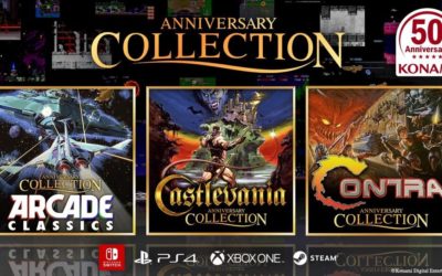 Konami annonce 3 collections de classiques : Arcade, Contra et Castlevania