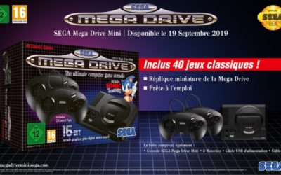 SEGA présente la SEGA Mega Drive Mini