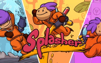 Splasher arrive chez Red Art Games