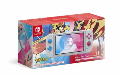 Console Nintendo Switch Lite Edition Limitée Zacian & Zamazenta *MAJ*