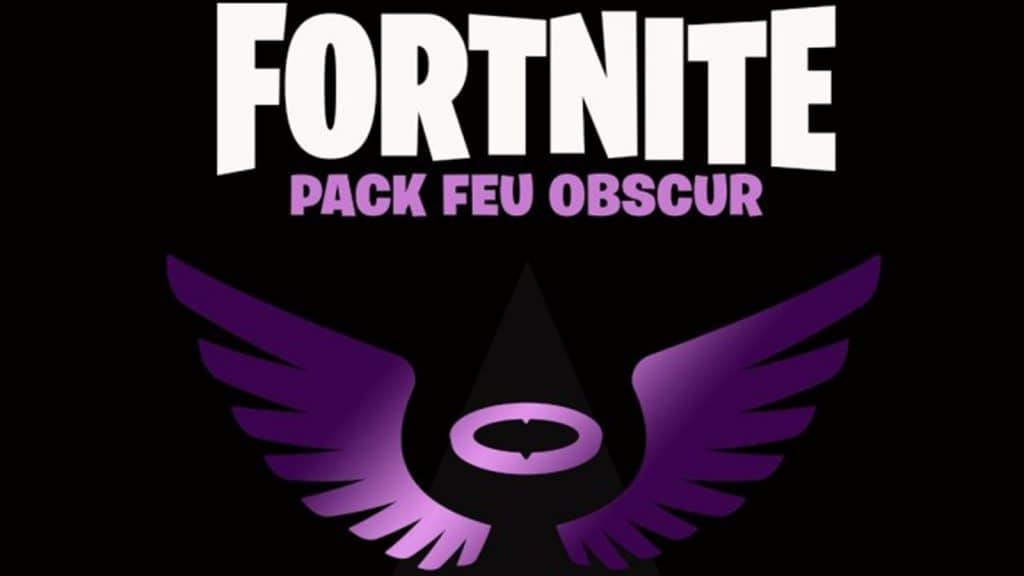 Fortnite Battle Royale Pack Feu Obscur