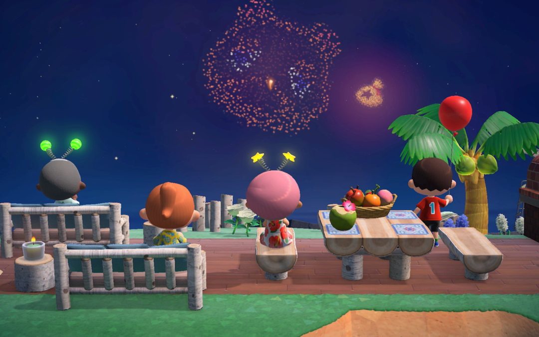 Animal Crossing: New Horizons accueille les feux d’artifice