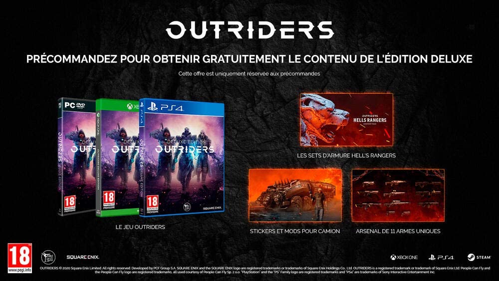 Outriders Edition Deluxe