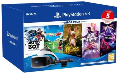 Méga Pack PlayStation VR n°3 (avec 5 jeux)