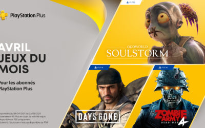 Les jeux PlayStation Plus (Avril 2021)