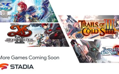 Stadia va accueillir les séries Ys et Trails of Cold Steel