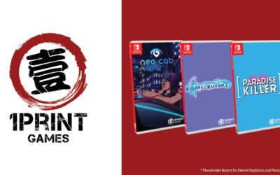 1Print Games annonce Neo Cab, Eternal Radiance et Paradise Killer