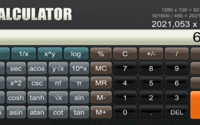 Une calculatrice sur Nintendo Switch