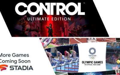 Les JO de Tokyo 2020 et Control arrivent sur Stadia