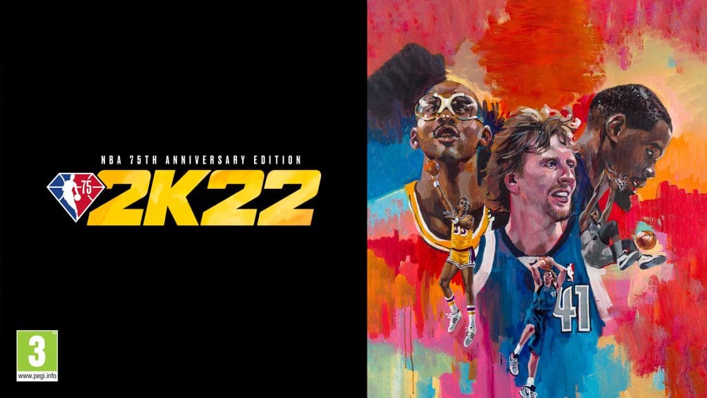 NBA 2k22 Logo Anniversary Edition