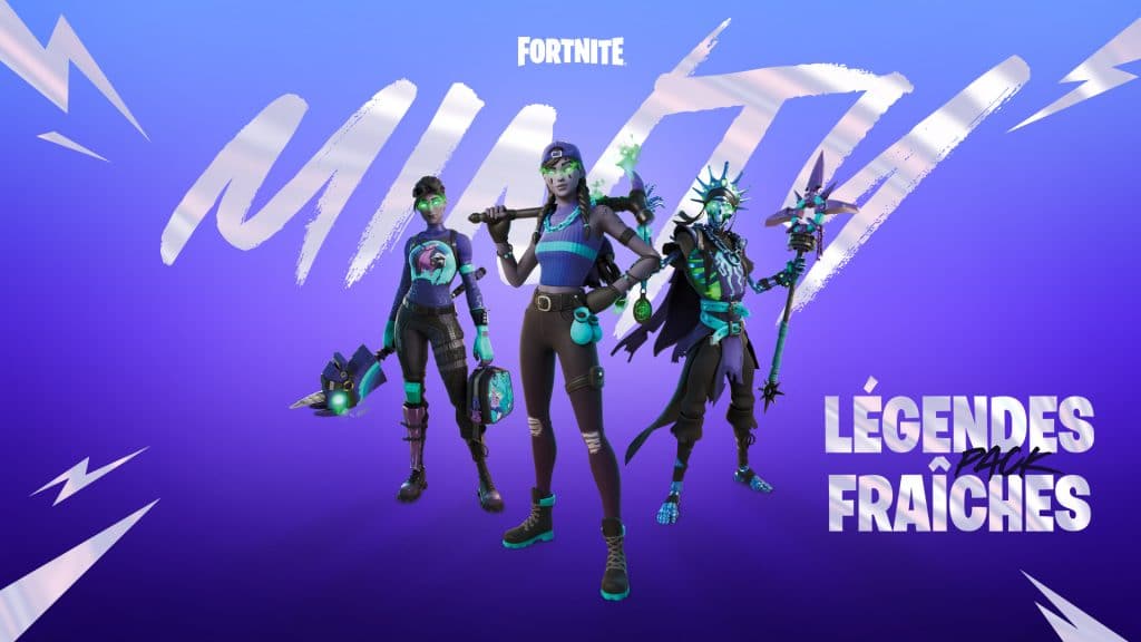 Fortnite Pack Legendes Fraiches