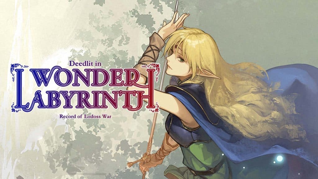 Record Of Lodoss War Deedlit In Wonder Labyrinth