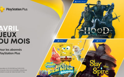 Les jeux PlayStation Plus (Avril 2022)