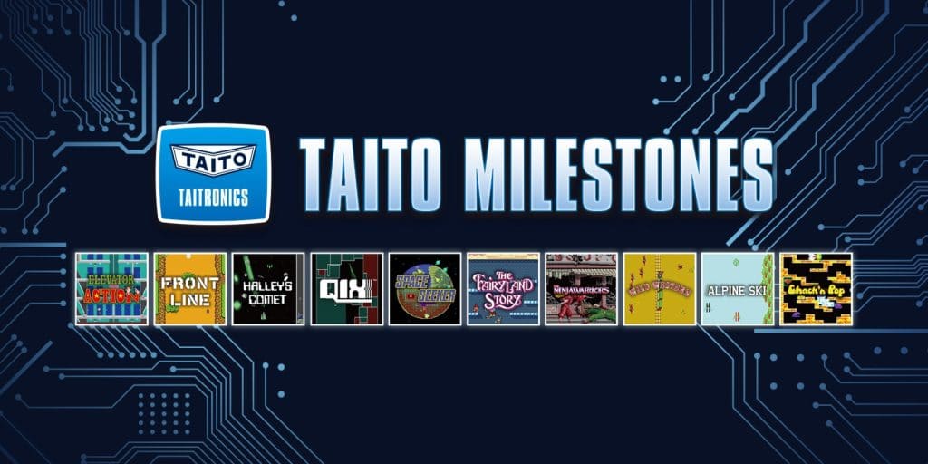 Taito Milestones Keyart