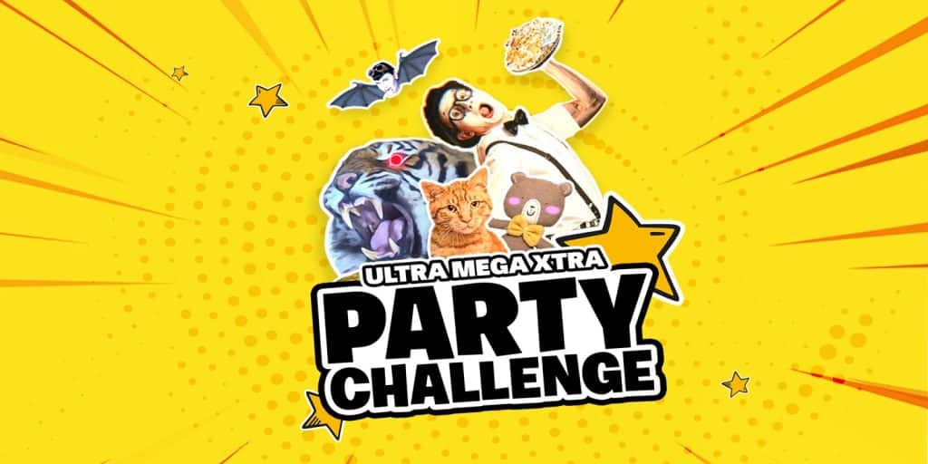 Ultra Mega Xtra Party Challenge Keyart