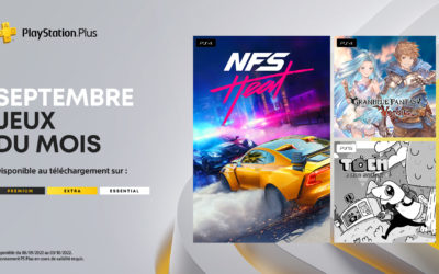 Les jeux PlayStation Plus (Septembre 2022)