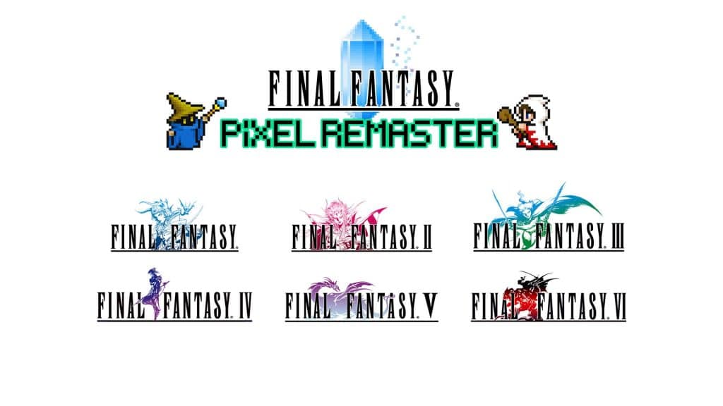 Final Fantasy I Vi Pixel Remaster Collection