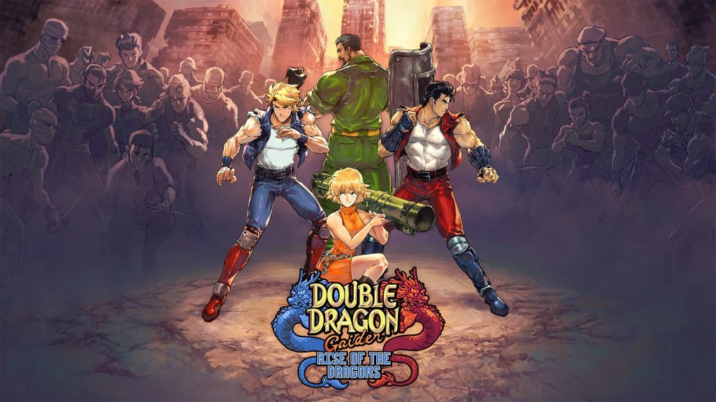 Double Dragon Gaiden Keyart