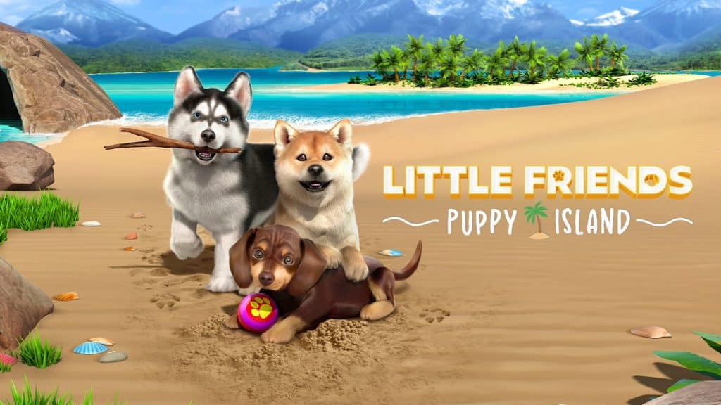 Little Friends Puppy Island Art