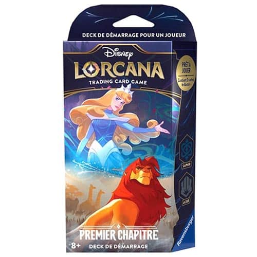 Disney Lorcana Decks De Demarrage Aurore Simba Vf