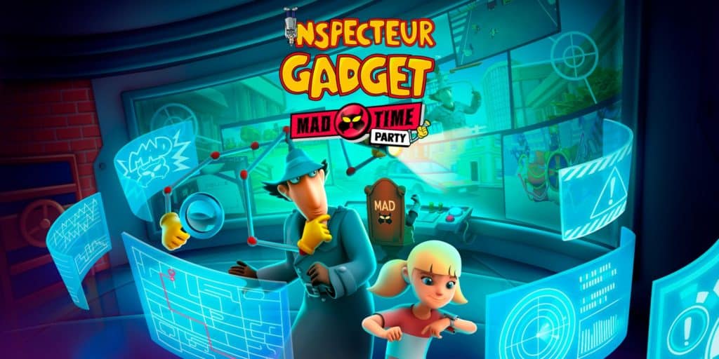 Inspecteur Gadget Mad Time Party Keyart