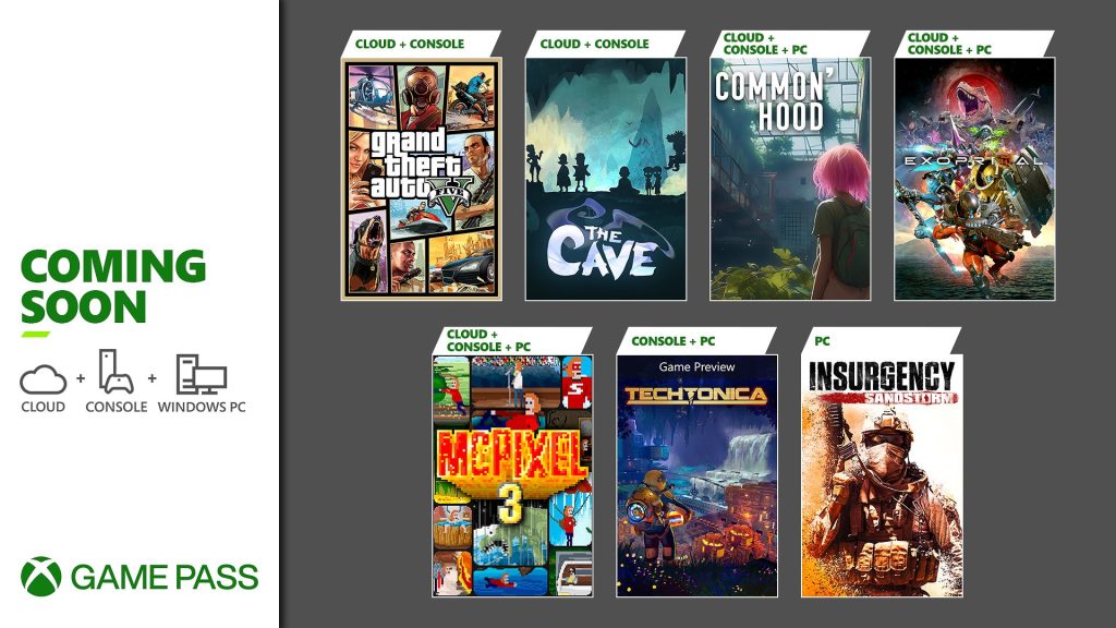 Xbox Game Pass 2023 Juillet