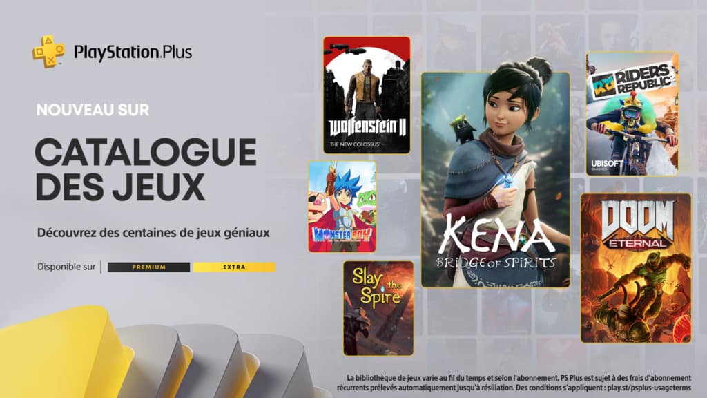 Playstation Plus 2023 Avril Extra Premium