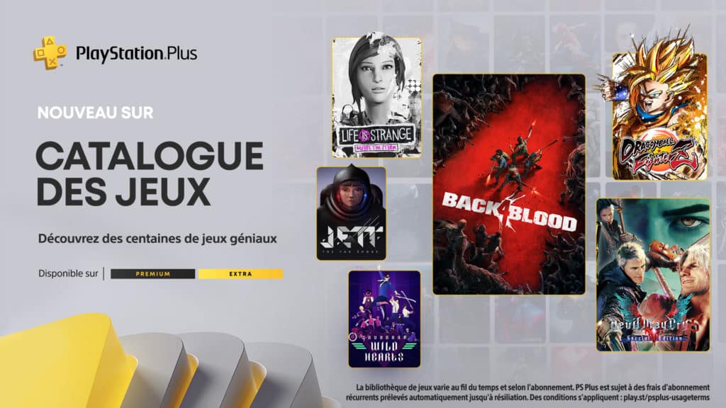 Playstation Plus 2023 Janvier Extra Premium