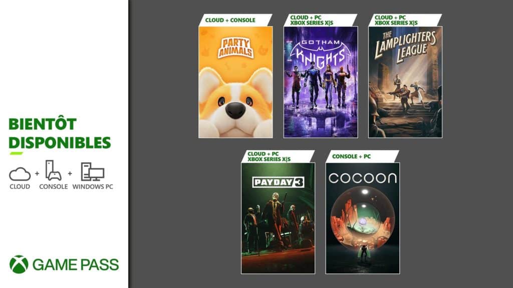 Xbox Game Pass 2023 09