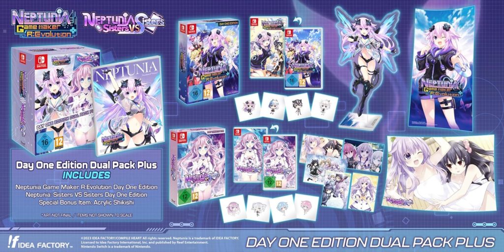 Neptunia Dual Pack Plus Edition Day One Switch Final