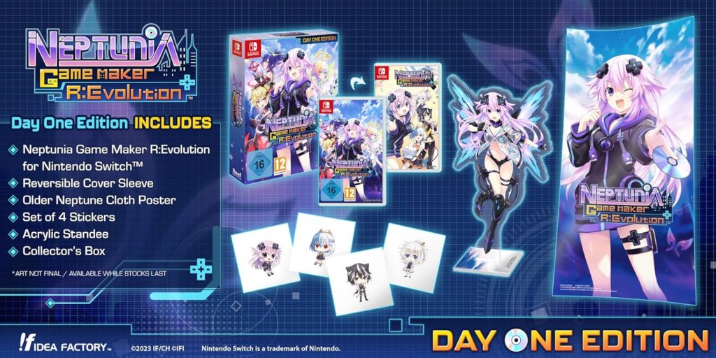 Neptunia Game Maker Revolution Edition Day One Switch