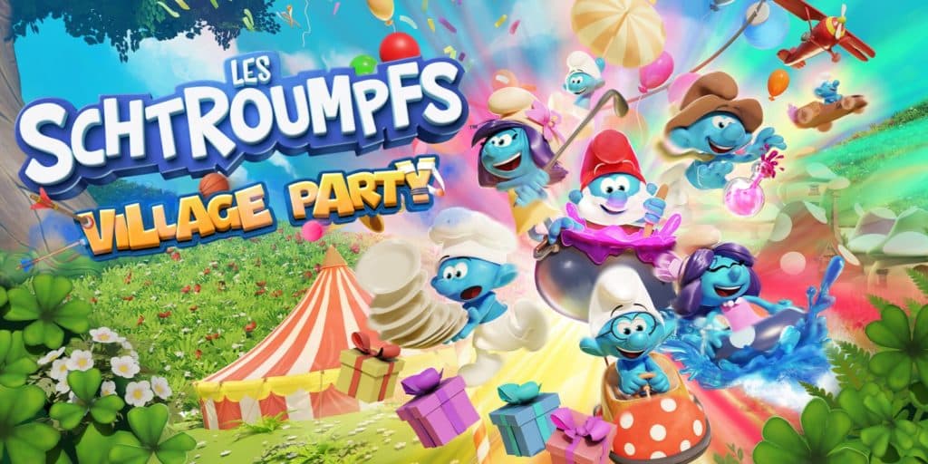 Les Schtroumpfs Village Party Keyart