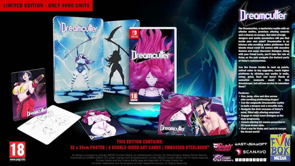 Dreamcutter Edition Limitee Steelbook Switch