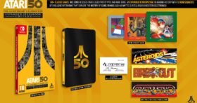 Atari 50 The Anniversary Celebration Expanded Steelbook Edition Switch