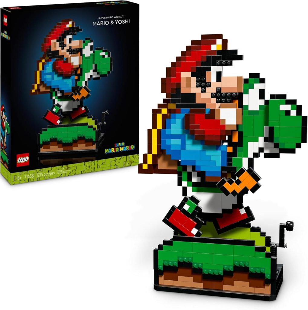 Lego Super Mario World Mario Et Yoshi