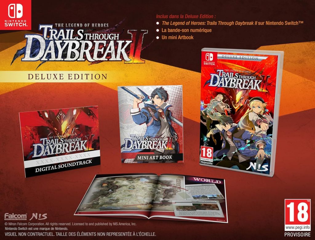 The Legend Of Heroes Trails Through Daybreak Ii Edition Deluxe Switch