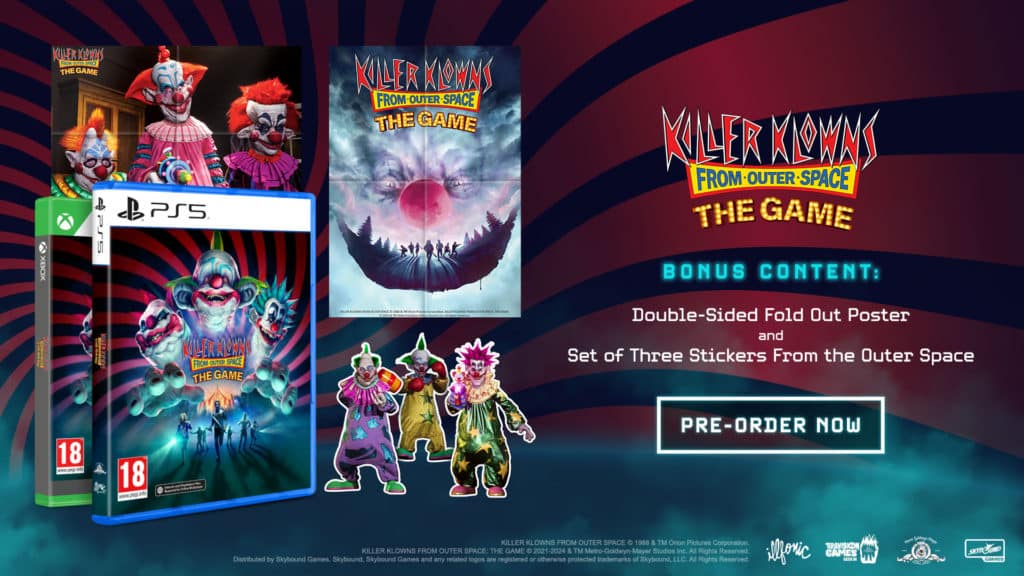 Killer Klowns From Outer Space The Game Retail