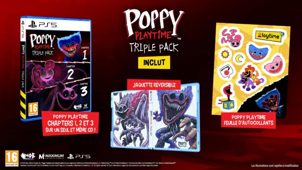 Poppy Playtime Triple Pack PS5