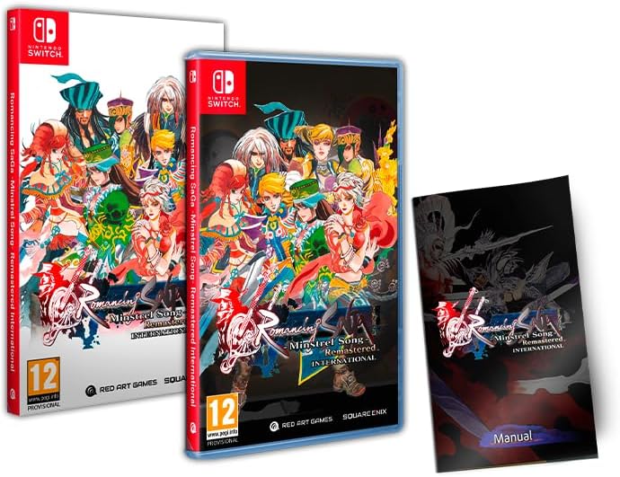 Romancing Saga Minstrel Song Remastered International Switch