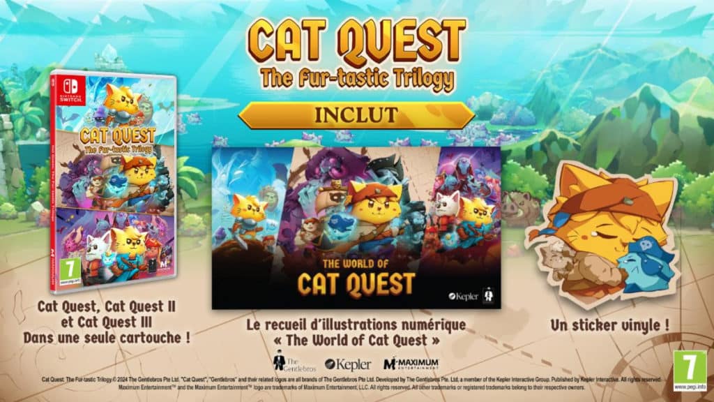 Cat Quest The Fur Tastic Trilogy Switch