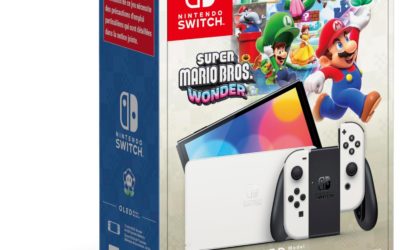 Console Nintendo Switch OLED avec Super Mario Wonder