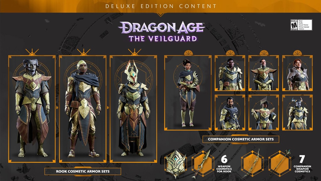 Dragon Age The Veilguard Edition Deluxe Contents