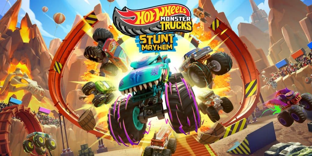 Hot Wheels Monster Trucks Stunt Mayhem