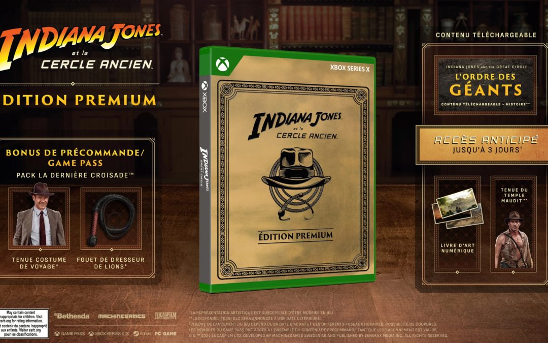 Indiana Jones et le Cercle Ancien – Edition Premium (Xbox Series X)